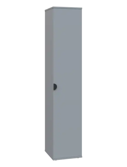 TN 5 - 3D kancelářská skříň, 1-dveřová, pravá, 1822x360x400, šedá